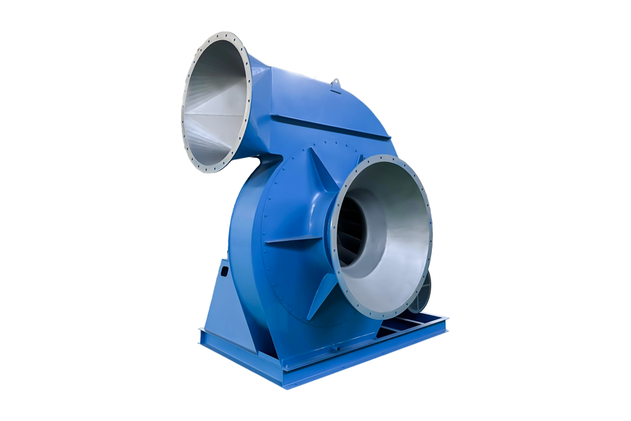 Umweltschutzindustrie – Abgasbehandlungssystem, Saugzugventilator
