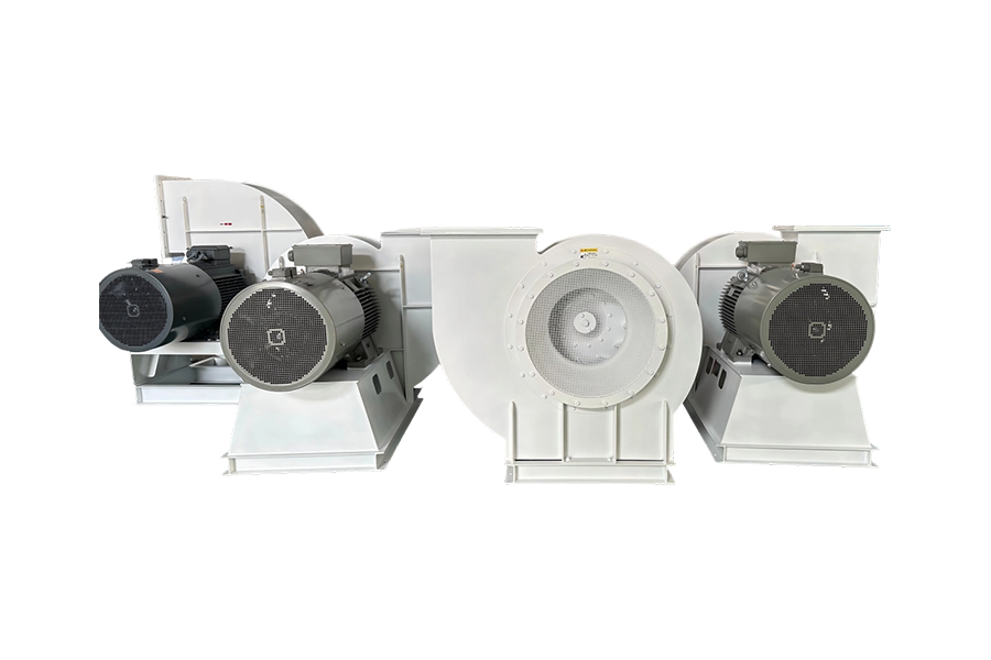 Umweltschutzindustrie – Drehrohrofen-Aufbereitungssystem für feste und flüssige Abfälle, Sauerstoffversorgungsventilator