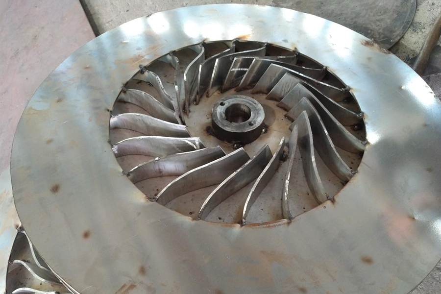 Korrosionsbeständiger Radialventilator aus Edelstahl